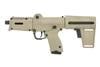 KELTEC 9MM LUGER 17+1 6` THREADED BARREL, TAN POLYMER RECEIVER W/PICATINNY RAIL, POLYME