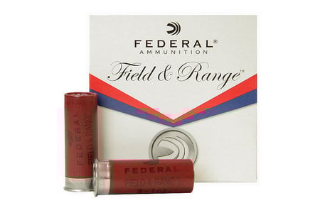 Federal 12 Ga Field and Range 2 3/4 1-1/8oz 8 Shot 3 Dram 25/Box