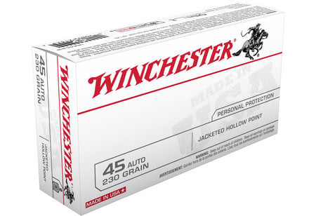 Winchester 45 Auto 230 gr JHP 50/Box