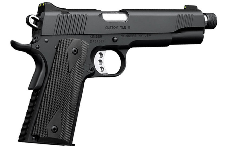 Kimber Custom TLE II TFS 45 ACP Centerfire Pistol with Night Sights and Threaded Barrel