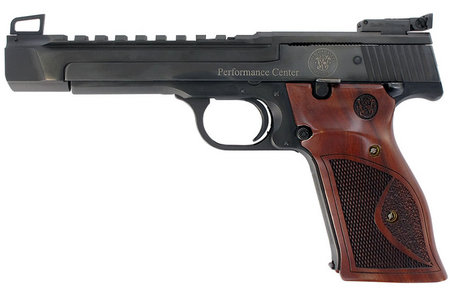 SMITH AND WESSON 41 22LR Performance Center Rimfire Pistol with Custom Target Grips