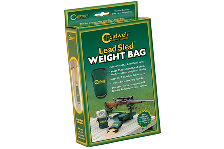 CALDWELL LEAD SLED WEIGHT BAG, STANDARD