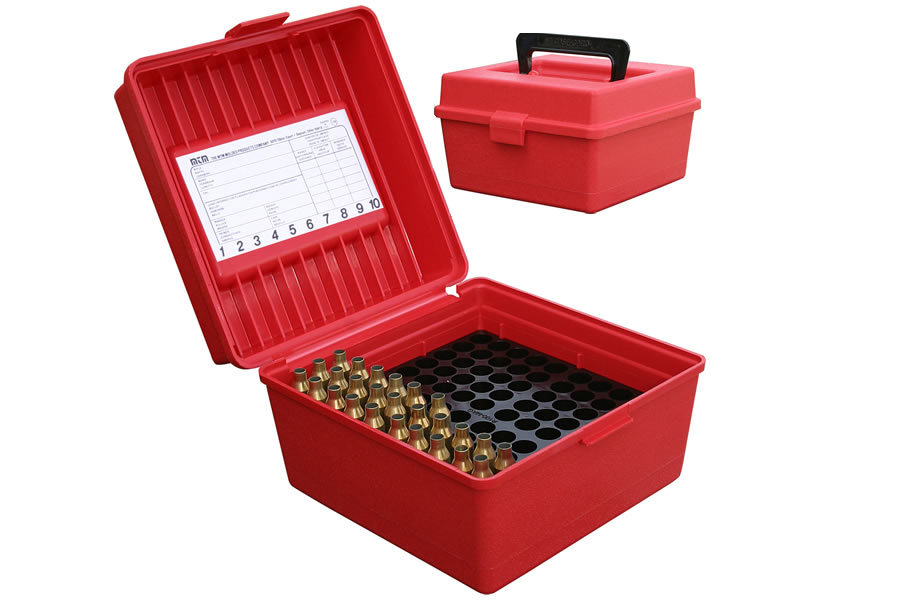 R-100-MAG - Deluxe Ammo Box 100 Round Handle WSM WSSM Ultra Mag