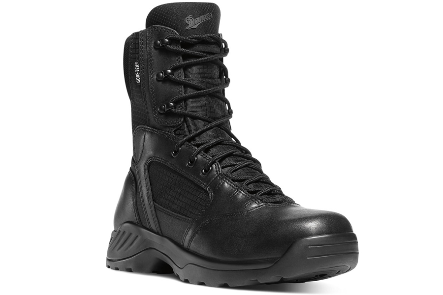 Shop Danner Kinetic 8` Black Gore-Tex Boot for Sale | Online Clothing ...