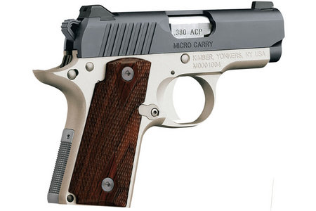 MICRO CARRY ROSEWOOD TWO-TONE 380 ACP