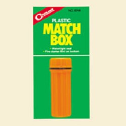 PLASTIC MATCH STORAGE BOX