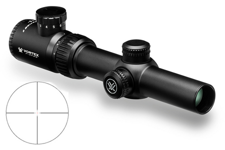 VORTEX OPTICS CROSSFIRE II 1-4X24 WITH V-BRITE RETICLE