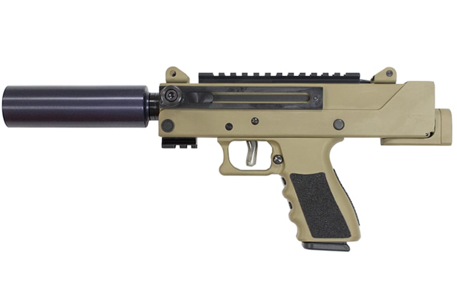 MASTERPIECE ARMS DEFENDER SERIES 9MM FDE PISTOL @ Vance Outdoors