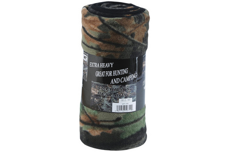 SOFT TOUCH CAMO BLANKET