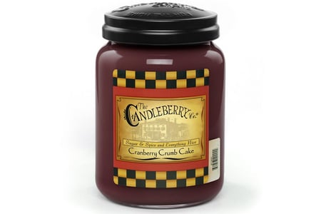 CRANBERRY CRUMB CAKE 26OZ CANDLE