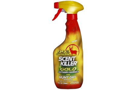 WILDLIFE RESEARCH SCENT KILLER GOLD 24 OZ AUTUMN FORMULA