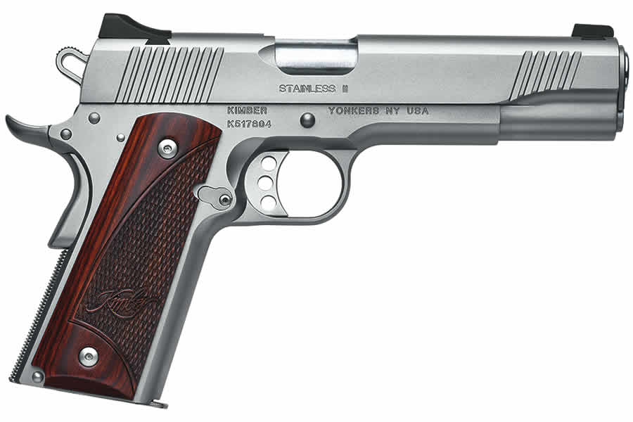 No. 7 Best Selling: KIMBER STAINLESS II .45 ACP