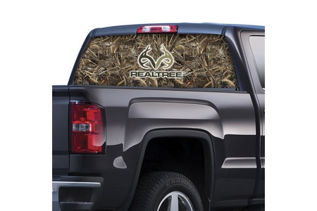 REALTREE LOGO REAR WINDOW GRAPHIC MAX-5