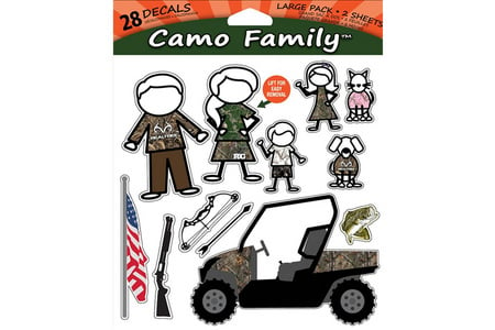 28 PC RELTREE CAMO FAMILY DECAL SET