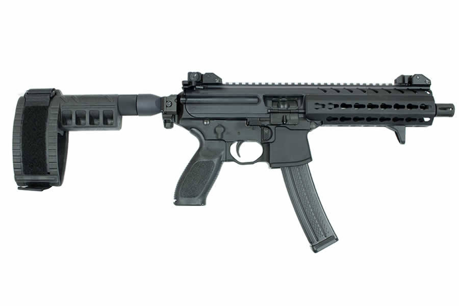 Sig Sauer MPX 9mm Semi-Automatic Pistol with KeyMod Rail and Pistol Stabilizing Brace (LE)