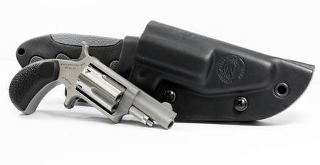 22 MAG MINI-REVOLVER WITH CRKT GUT HOOK