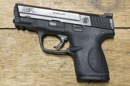 SMITH AND WESSON MP40C 40SW POLICE TRADE-INS (FAIR)