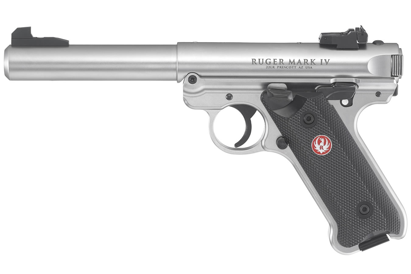Ruger Mark IV Target 22LR Rimfire Pistol with Bull Barrel Sportsman's