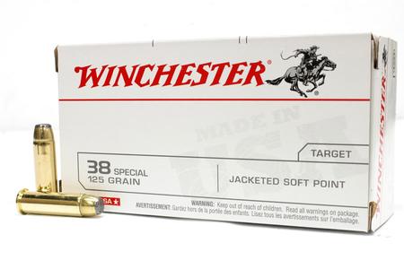 38 SPL 125 GR JACKETED FLAT POINT