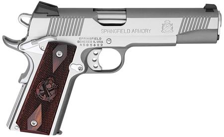 SPRINGFIELD 1911 Loaded .45 ACP Stainless Steel Essentials Package