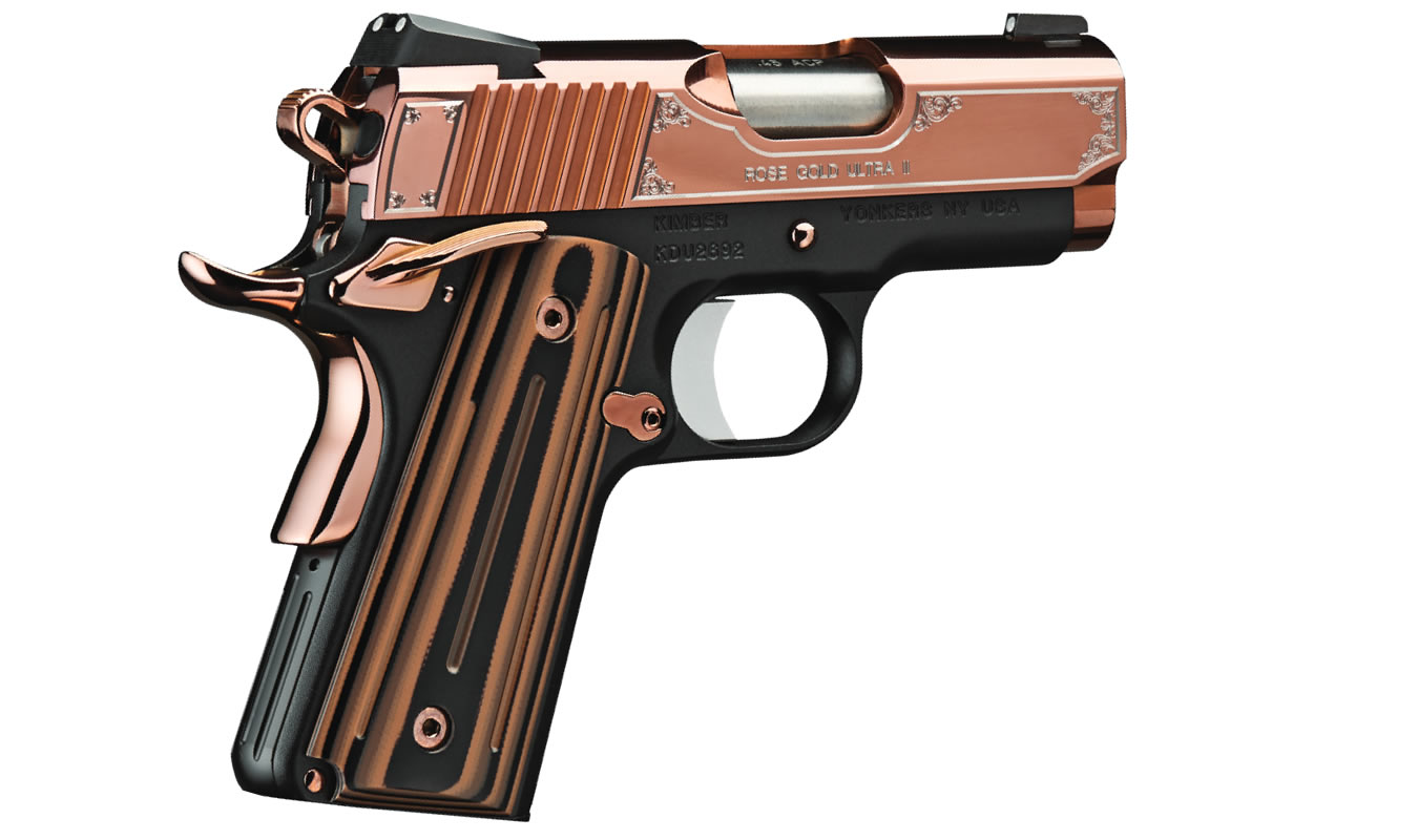 No. 7 Best Selling: KIMBER ROSE GOLD ULTRA II 9MM LUGER