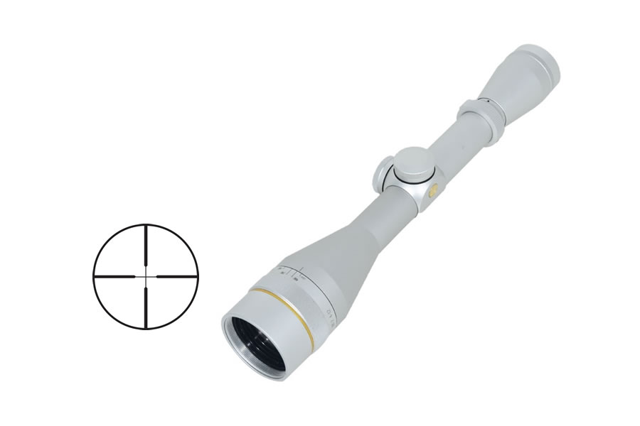 Leupold VX-2 4-12x40mm Silver Riflescope with Fine Duplex Reticle