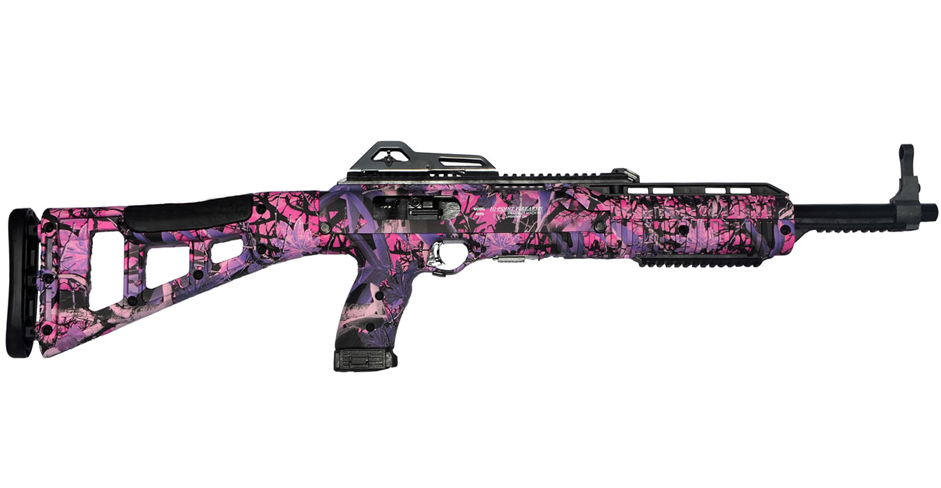 No. 10 Best Selling: HI POINT 4595TS 45 ACP CARBINE WITH PINK CAMO