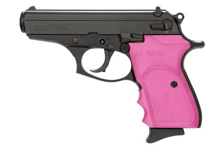 THUNDER 380 MATTE WITH PINK RUBBER GRIPS