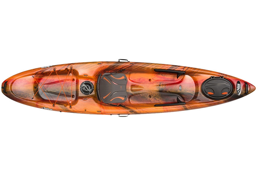 PELICAN BOATS KAYAK STRIKE 120X SIT ON FADE LAVA/WHITE ...