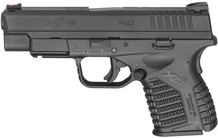 SPRINGFIELD XDS 4.0 Single Stack 9mm Black Essentials Package
