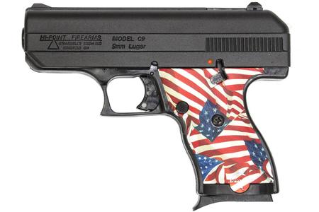 C9 9MM PISTOL WITH AMERICAN FLAG GRIP