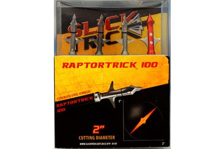 2` RAPTORTRICK 3 PACK 100 GRAIN