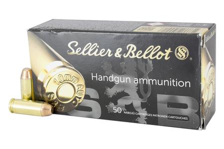 SELLIER AND BELLOT 10mm Auto 180 gr FMJ 50/Box