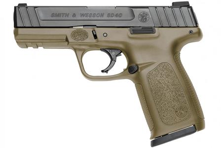 SMITH AND WESSON SD40 40SW Flat Dark Earth (FDE) Striker-Fired Pistol