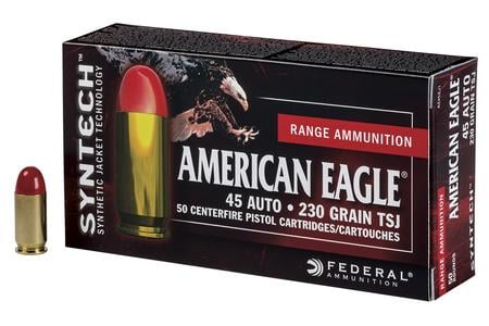 Federal 45 ACP 230 gr TSJ Syntech 50/Box