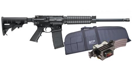 SMITH AND WESSON MP15 Sport II 5.56mm Optics Ready Rifle with Caldwell Mag Charger and Duty Serie