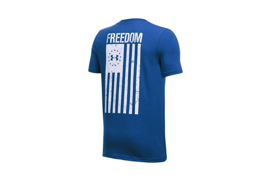 boys under armour freedom shirt