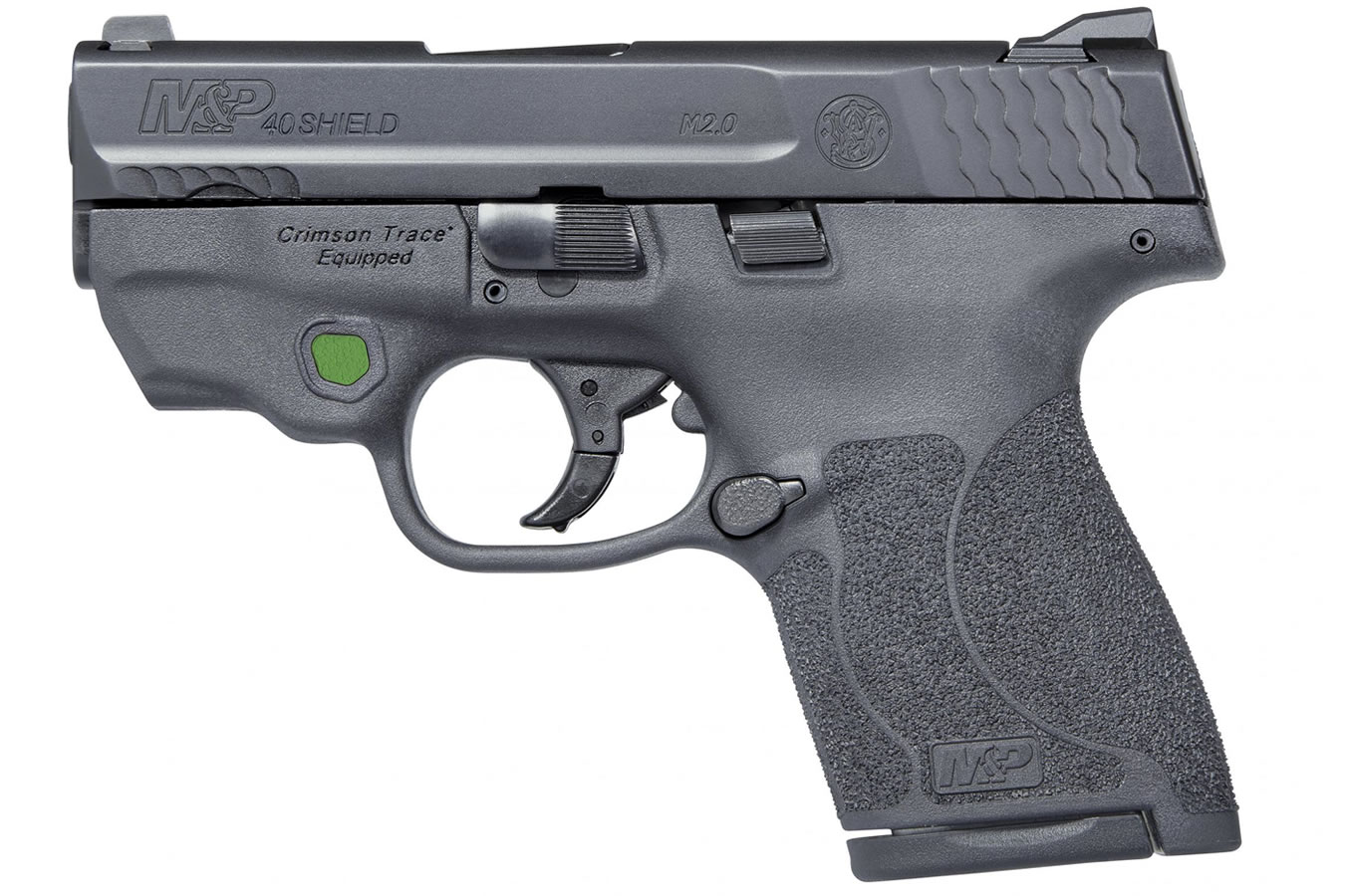 Smith Wesson M P Shield S W Centerfire Pistol With Green Crimson Hot