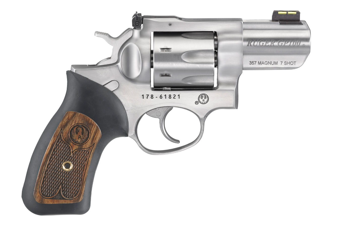 No. 20 Best Selling: RUGER GP100 357MAG 7-SHOT 2.5 INCH STAINLESS