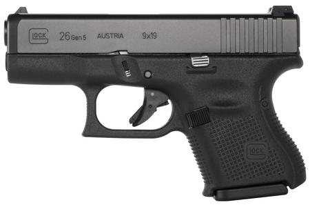 26 GEN5 9MM WITH FIXED SIGHTS (LE)