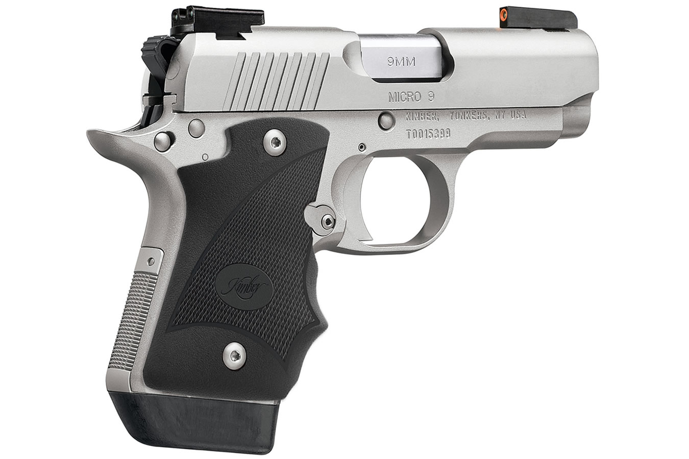 Kimber Micro 9 Stainless Dn 9mm Carry Conceal Pistol With Truglo Tfx Pro Daynight Sights 6932