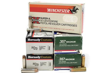 LOT OF 357 MAG AMMUNITION (250 ROUNDS)