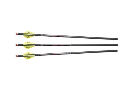 QUILL ARROWS 3 PK WITH LIGHTED NOCKS
