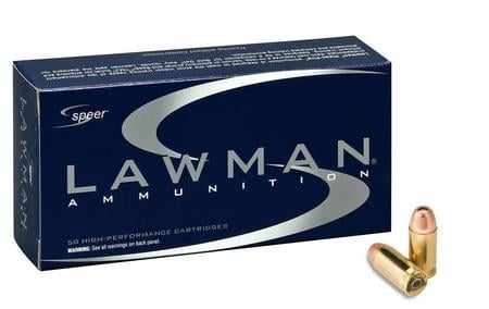 Speer 380 Auto 95 gr TMJ RN Lawman Trade Ammunition 50/Box