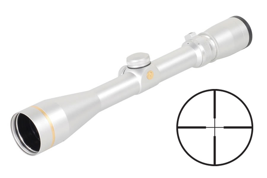 Leupold VX -3 3.5 10x40mm 1in Silver Riflescope with Duplex Reticle