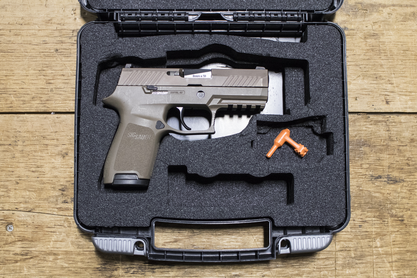 P320 COMPACT 9MM FDE POLICE TRADES