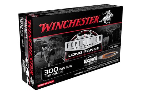 Winchester 300 Win Mag 190 gr Accubond Big Game Long Range 20/Box