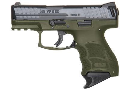 VP9SK 9MM OD GREEN WITH NIGHT SIGHTS