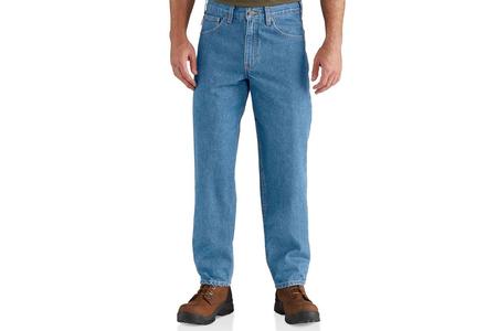 RELAXED FIT TAPERED LEG JEAN