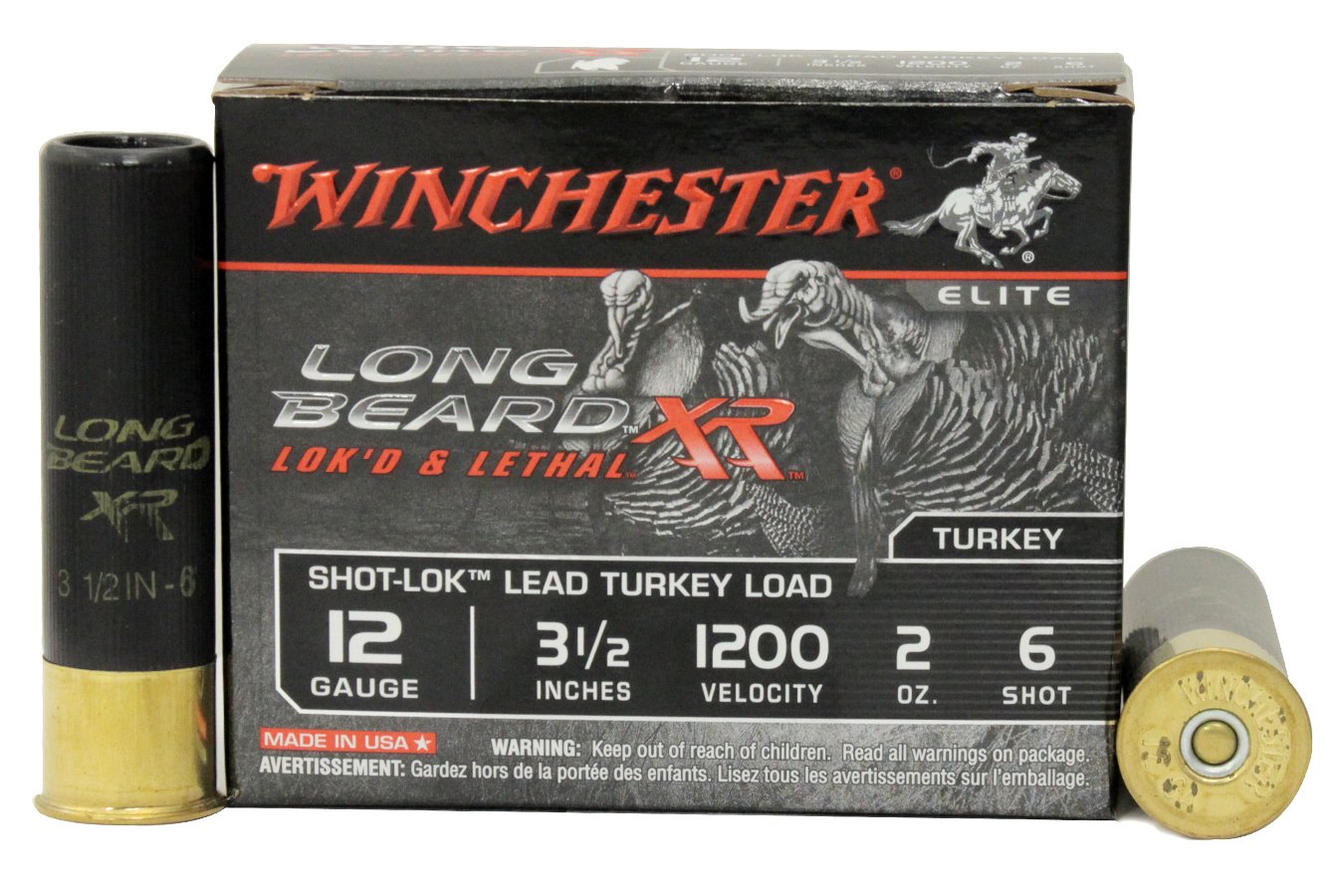 Winchester 12 Gauge 3.5in 2 oz #6 Long Beard XR 10/Box | Vance Outdoors